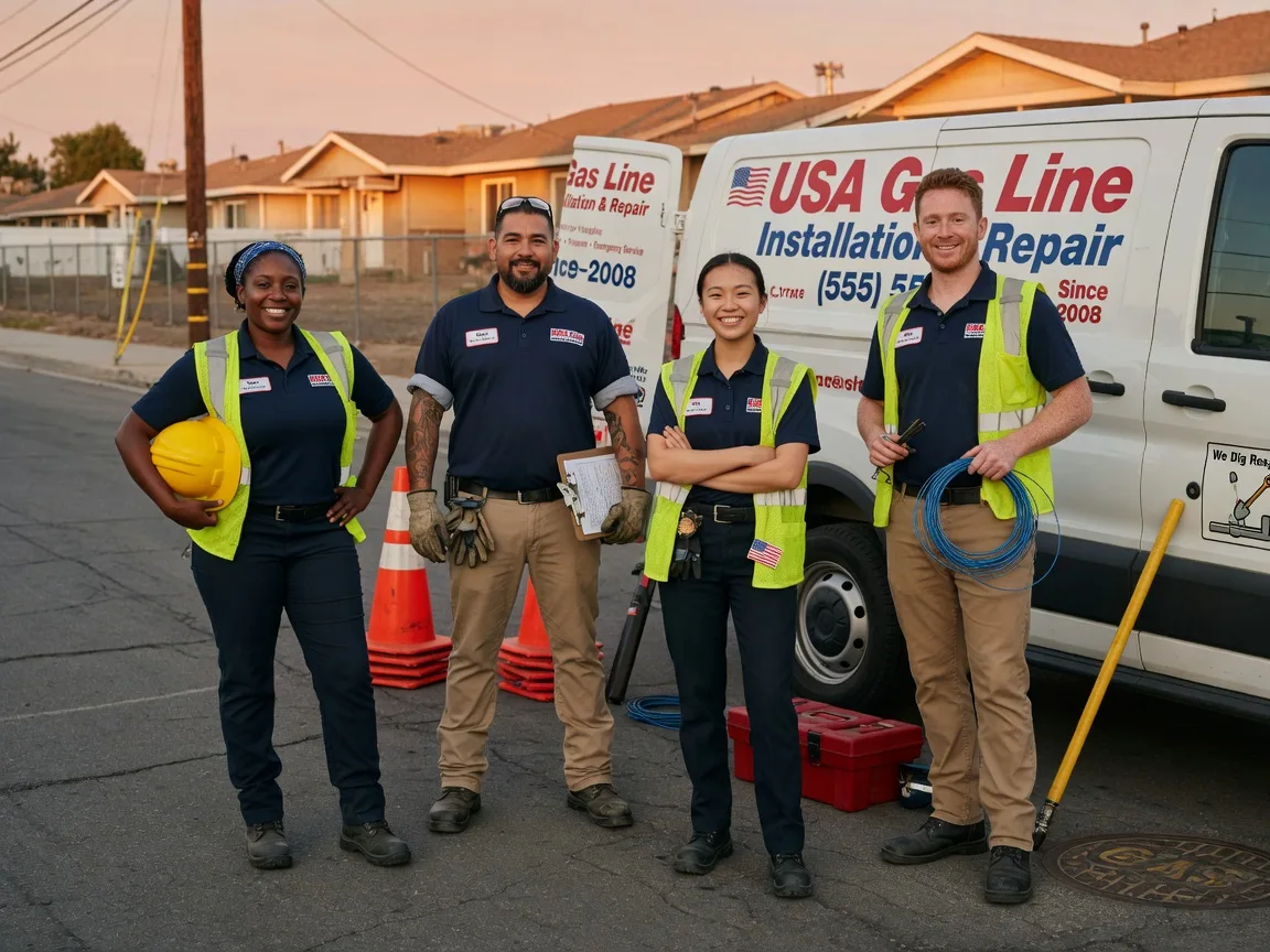 Gas Line Installation company in Elco, PA